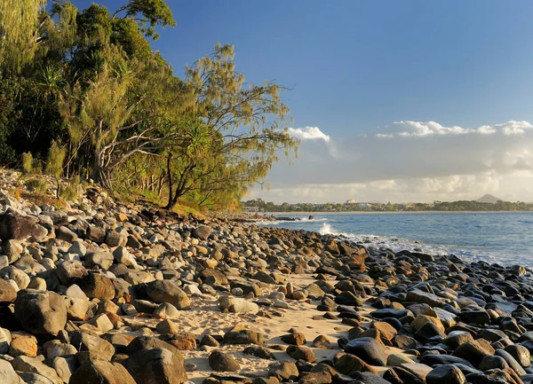 Rocky Beach Parque Nacional Noosa Heads Queensland Australia — Foto de Stock