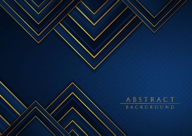 Soyut geometrik dalga şekli arka plan örtüşen katman tasarım çizgisi deseni. vektör illüstrasyonu.