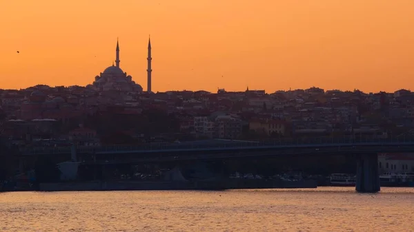 Hagia Sophia Importante Attraction Touristique Istanbul Turquie Silhouette Contre Ciel — Photo