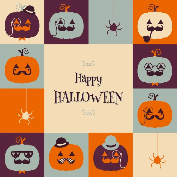 Happy halloween card — Stock Vector