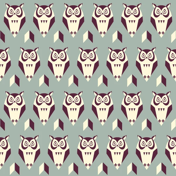Design of cute owl set — Διανυσματικό Αρχείο