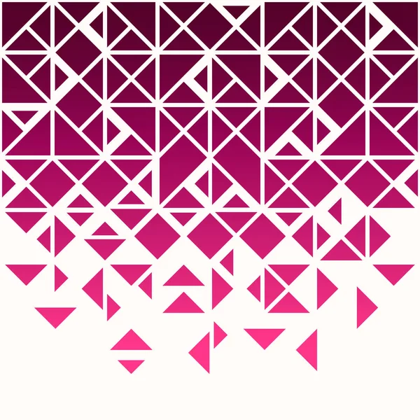 Abstracte, geometrische achtergrond — Stockvector