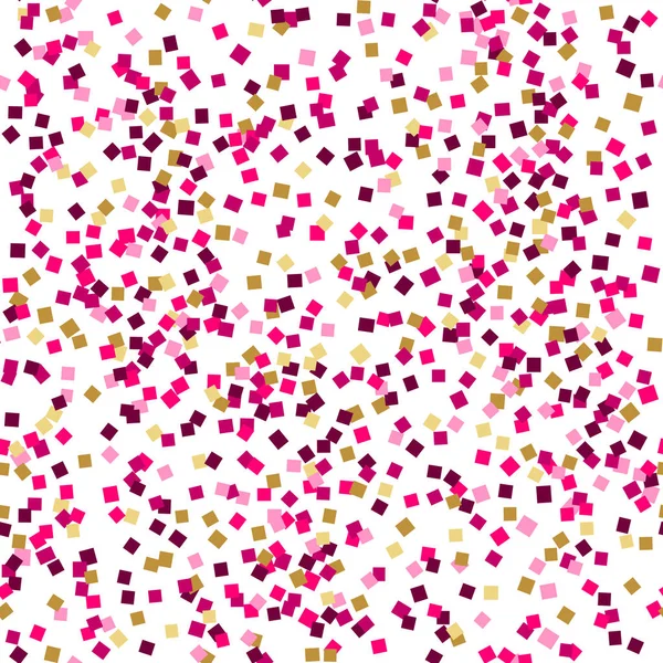 Confetti seamless background — Stock Vector