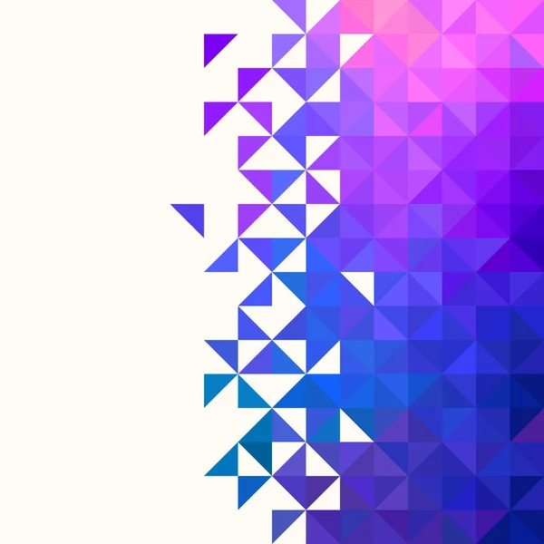 Triangle geometric background — Stock Vector