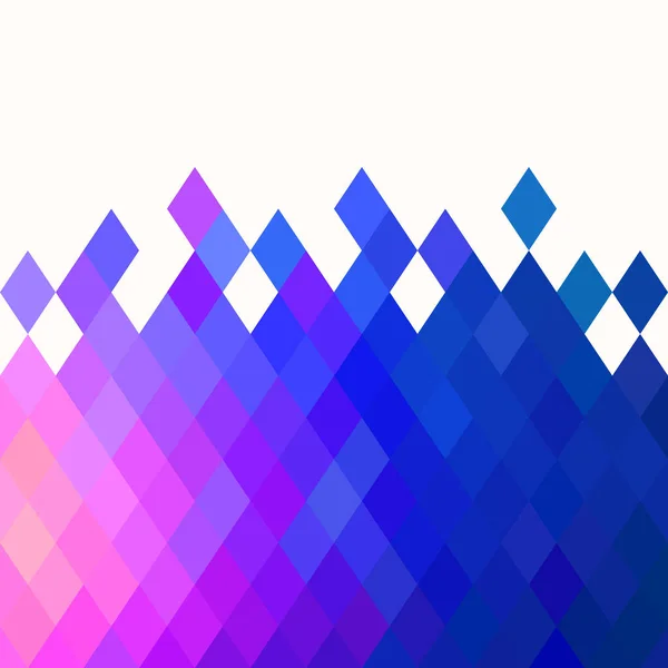 Fond Formes Géométriques Modèle Mosaïque Colorée — Image vectorielle