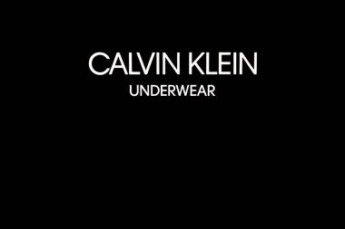 Calvin Klein iç çamaşırı logosu Paris, Fransa 'da, 17-11-19, lüks iç çamaşırı markası