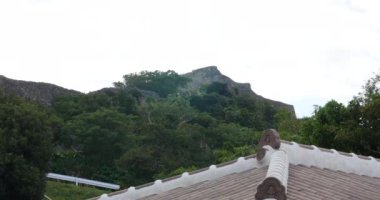 Katsuren Castle Okinawa, Japan. 20-1-20 the Castle was designated a UNESCO World Heritage Site in 2000 as part of one of the nine Gusuku Sites and Related Properties of the Kingdom of Ryukyu