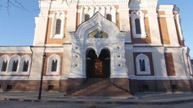 Alexander Nevsky Katedrali Tallinn, Estonya 6.2.2020 Tallinn 'in kalbinde duran Alexander Nevsky Katedrali muhteşem bir binadır. Estonya 'nın en büyük Rus Ortodoks katedralidir.