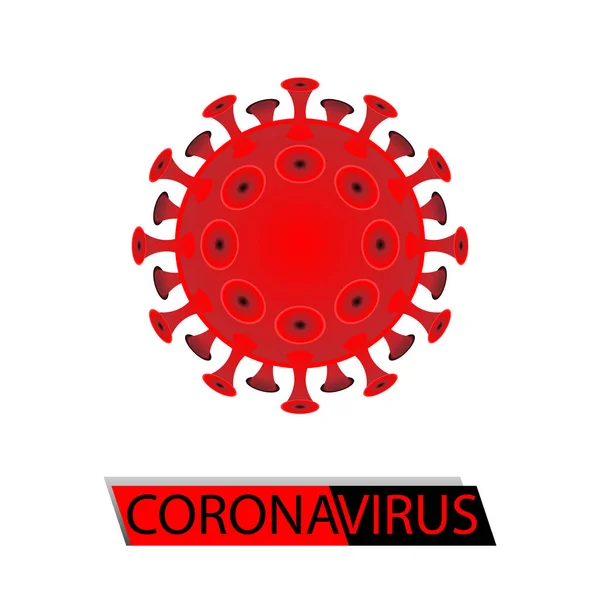 Maskot Ilustrasi Virus Corona Vektor Grafik Vektor