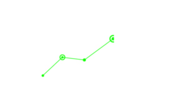 Grafica Del Movimento Persone Sedute Lavoro Ufficio Che Riportano Infografiche — Video Stock