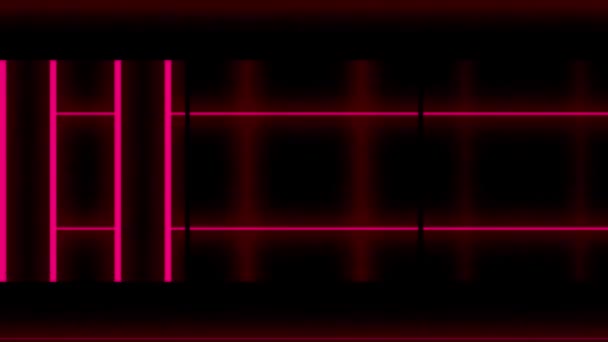 Abstrakcyjny Tunel Muzyka Tło Ruchu Mapowanie Impreza Klubu Nocnego Pętla — Wideo stockowe