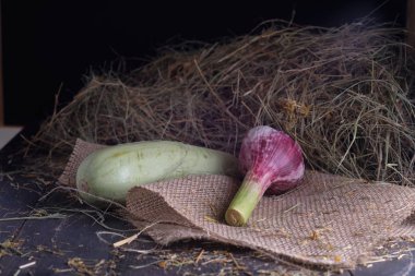 Doğal çiftçi sebzeleri.