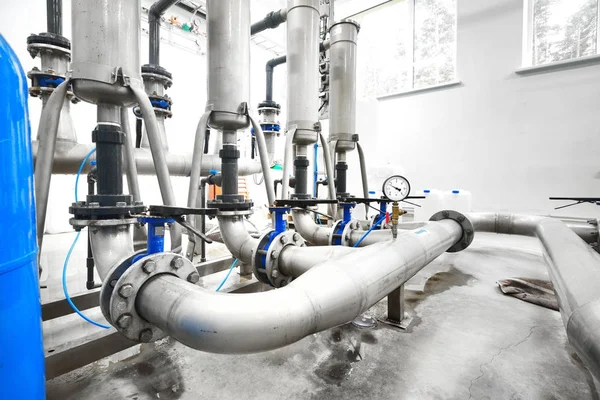 endüstriyel su arıtma ve kazan dairesi