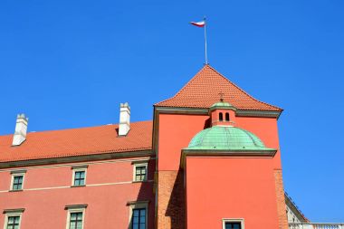 Kral'ın kale eski Varşova şehir