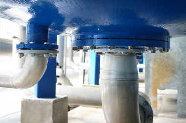 endüstriyel su arıtma ve kazan dairesi