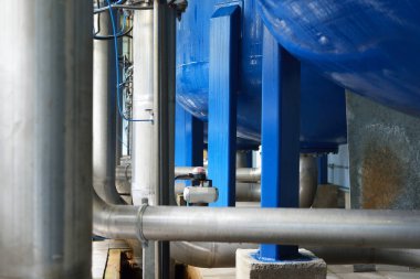 endüstriyel su arıtma ve kazan dairesi