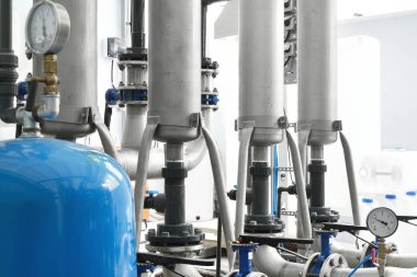 endüstriyel su arıtma ve kazan dairesi