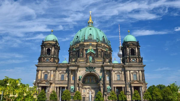 Вид на Берлинский собор — стоковое фото