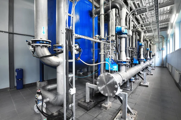 endüstriyel su arıtma ve kazan dairesi