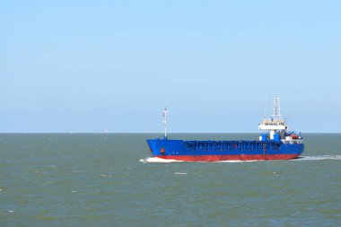 Antwerp bağlantı noktasına yelken kargo gemisi