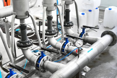 endüstriyel su arıtma ve kazan dairesi