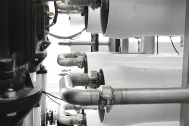 endüstriyel su arıtma ve kazan dairesi