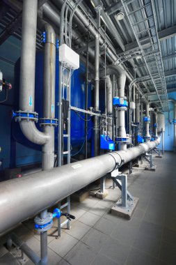 endüstriyel su arıtma ve kazan dairesi