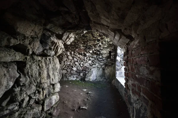 Masmorras e túneis em Fortaleza de Suomenlinna — Fotografia de Stock