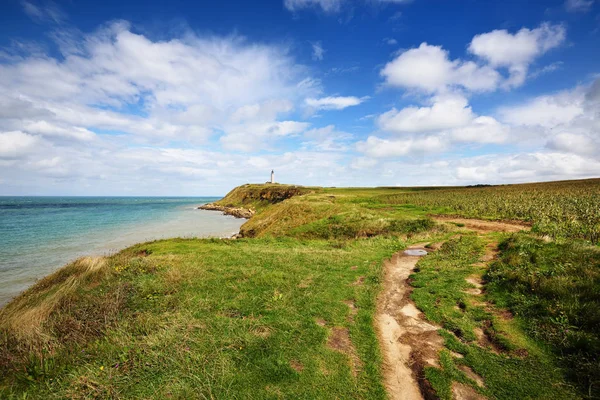 Widok na wybrzeże w Cap Gris Nez — Zdjęcie stockowe