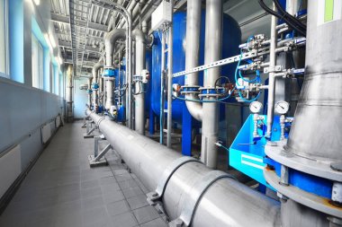 endüstriyel su arıtma ve kazan dairesi