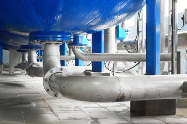 endüstriyel su arıtma ve kazan dairesi