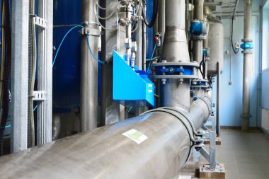 endüstriyel su arıtma ve kazan dairesi