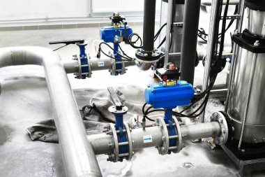 endüstriyel su arıtma ve kazan dairesi