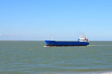 Antwerp bağlantı noktasına yelken kargo gemisi