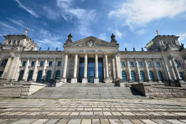 Building of Reichstag in Berlin — Stock Photo, Image