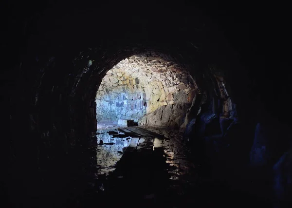 Kelders en tunnels in Fort Suomenlinna — Stockfoto