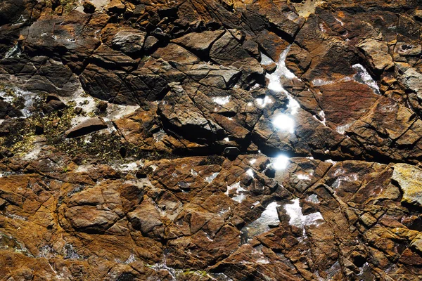 Flygfoto över geologiska sandsten formationer — Stockfoto