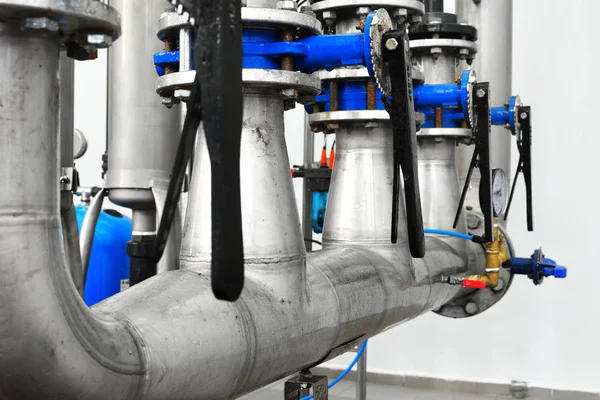 endüstriyel su arıtma ve kazan dairesi