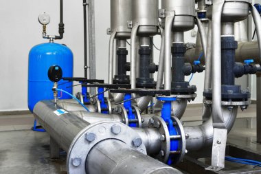 endüstriyel su arıtma ve kazan dairesi