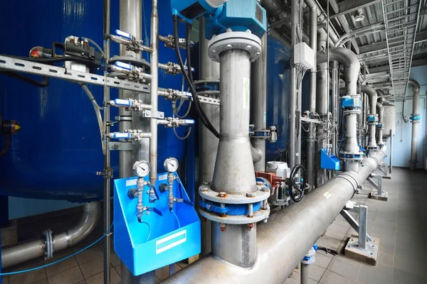 endüstriyel su arıtma ve kazan dairesi