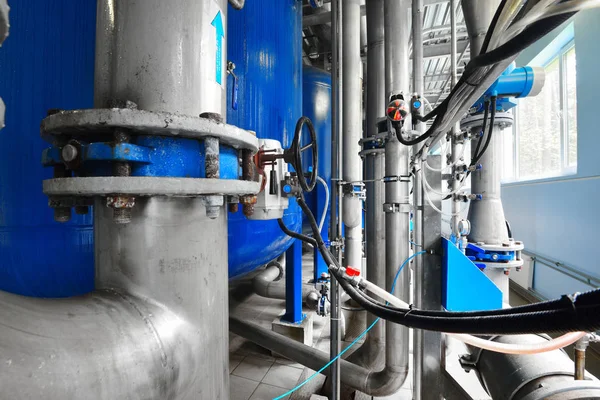 endüstriyel su arıtma ve kazan dairesi