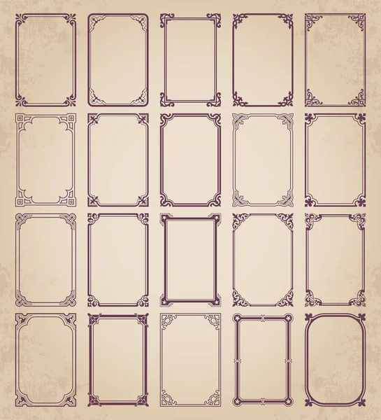 Kaligrafi çerçeveler vintage ve retro tarzı geniş koleksiyon