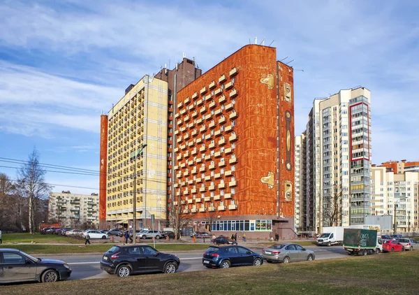 Doma Kufr Obchodní Hotel Karelia Petrohrad Rusko — Stock fotografie