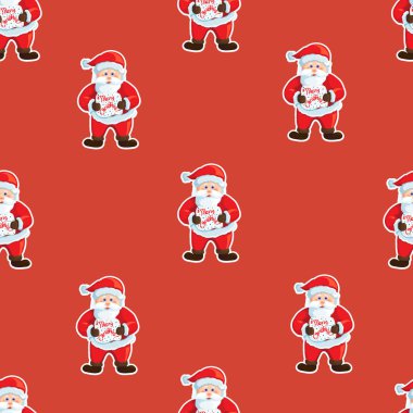 Noel Baba ile Seamless Modeli