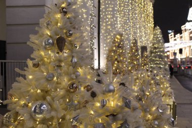 Moskova 'da yeni yıl ağacı