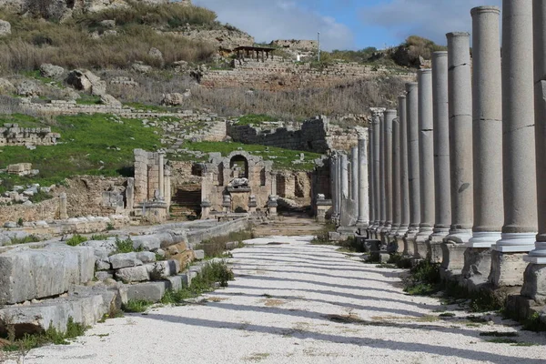 Modern Türkiye topraklarındaki antik kentin kalıntıları