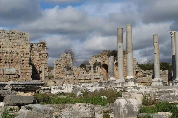 Modern Türkiye topraklarındaki antik kentin kalıntıları