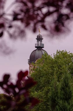 Hamburg Botanik Bahçesi, bir çatı ile merkezi yakınında park o