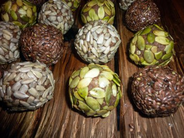 Kurutulmuş meyve ve fındık Candy. Sağlıklı beslenme. çiğ gıda