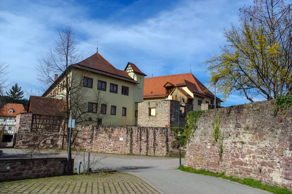 Kastély Neuenbuerg közelében Pforzheim, fekete-erdő, Németország — Stock Fotó